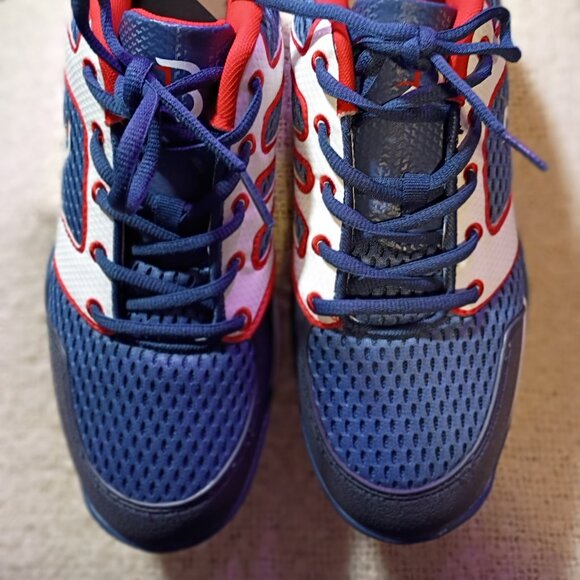 NWOB/Bia Force X, Blue, Red, White, Lace-Up, Men Size 11, Athletic Shoes main image 10
